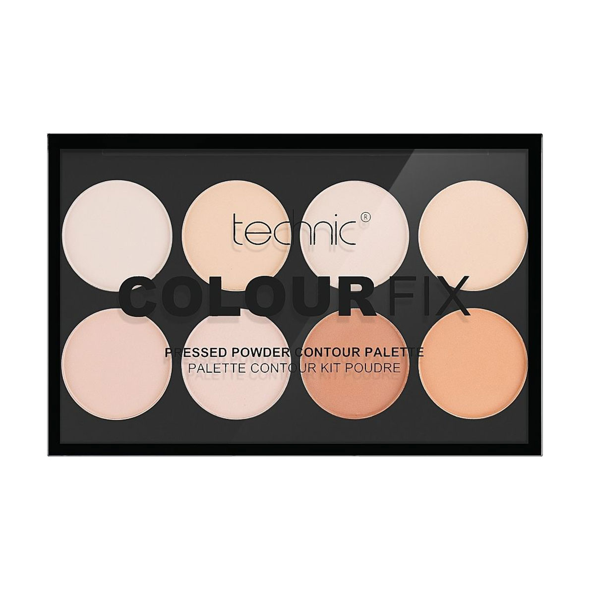 Палетка для контурингу обличчя technic Colour Fix Pressed Powder Contour Palettes, 28 г